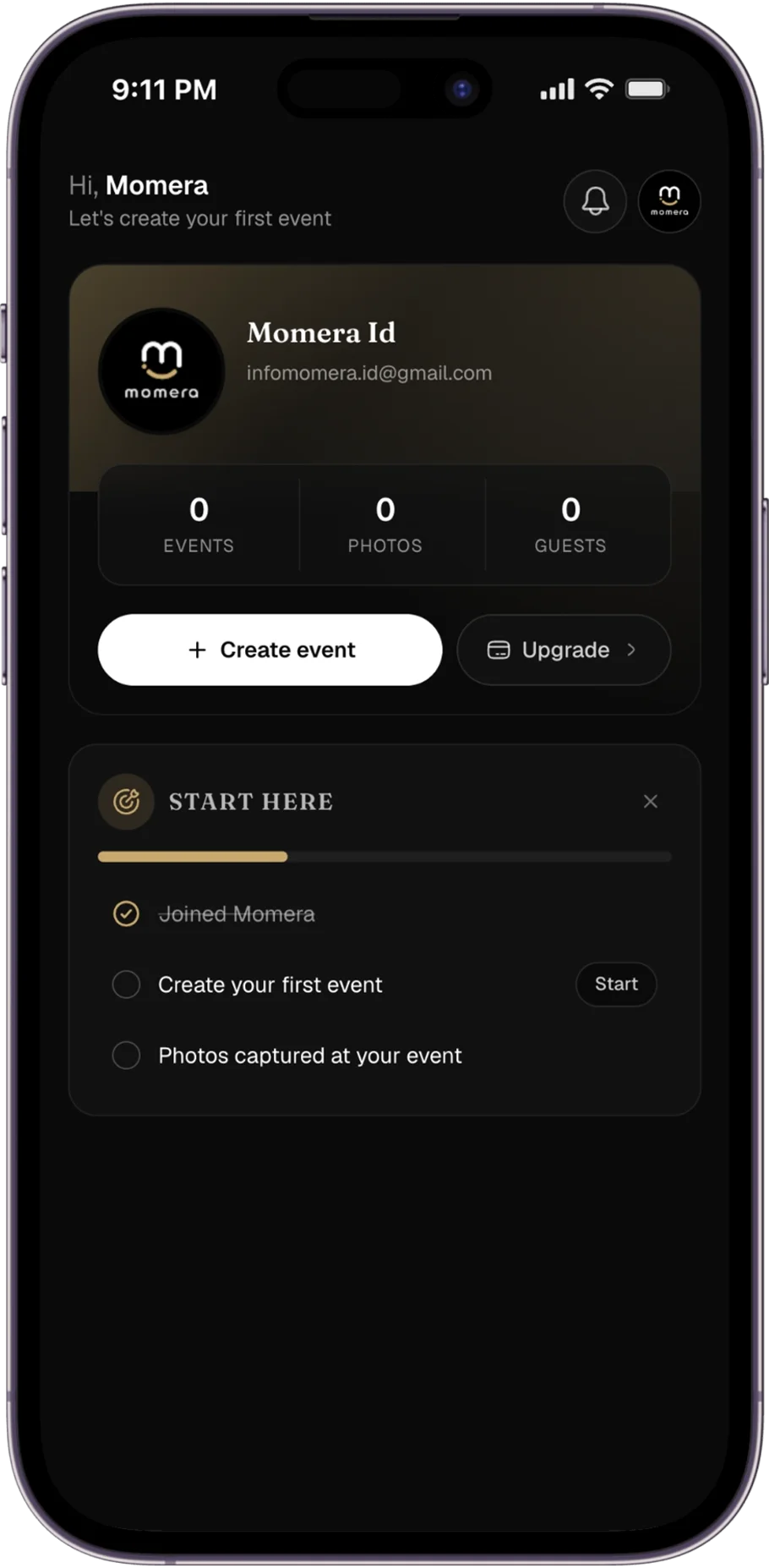 Create Event